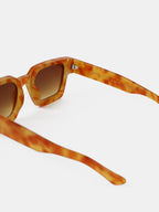 Jury Rectangular Sunglasses - Vintage Tortoiseshell