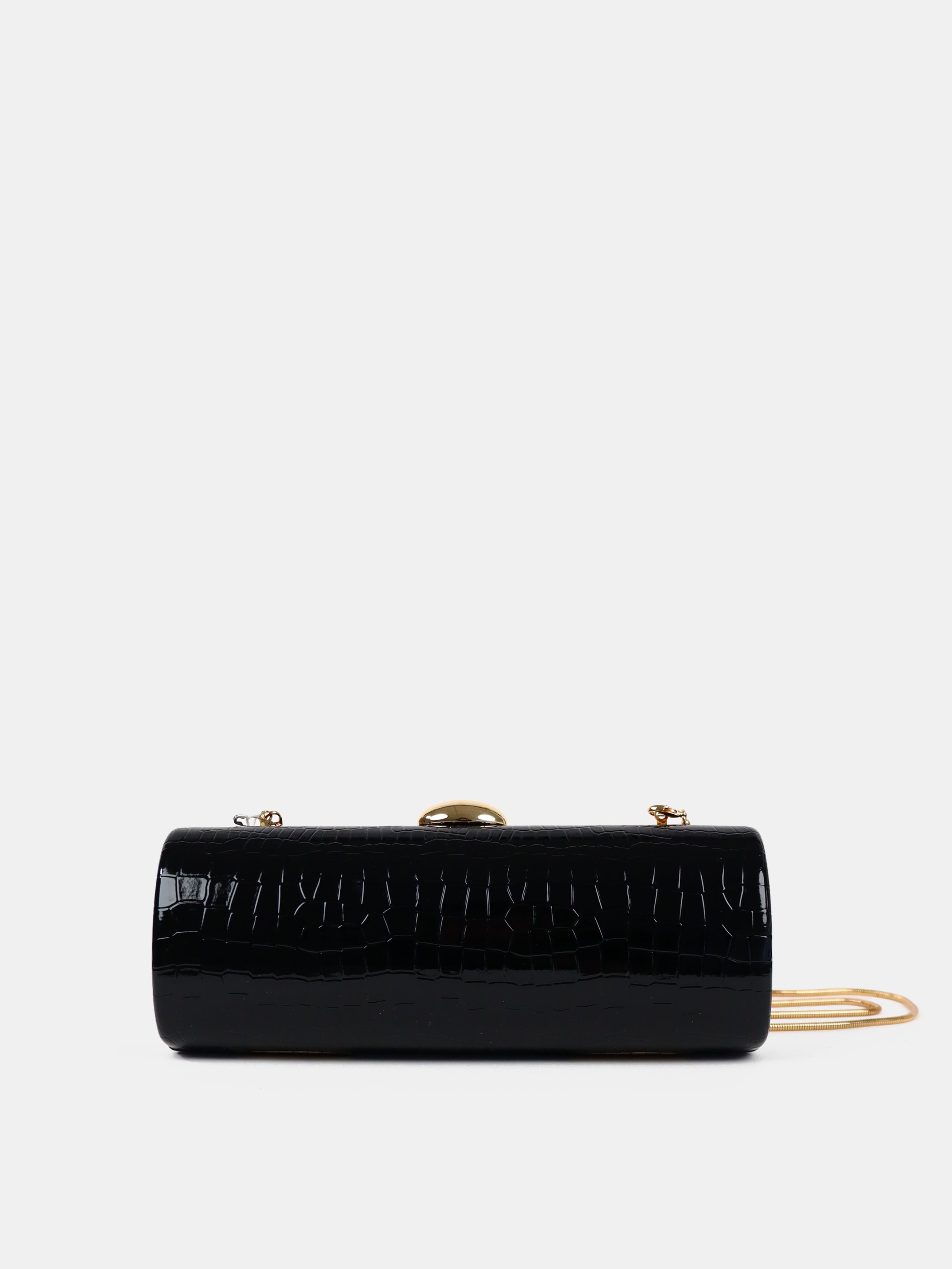 Karina Evening Clutch Bag - Black