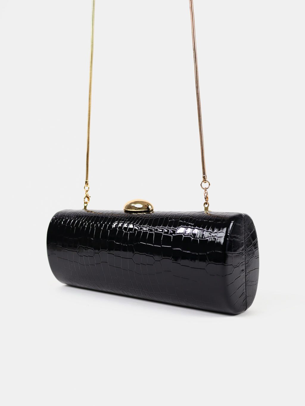 Karina Evening Clutch Bag - Black