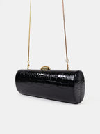 Karina Evening Clutch Bag - Black