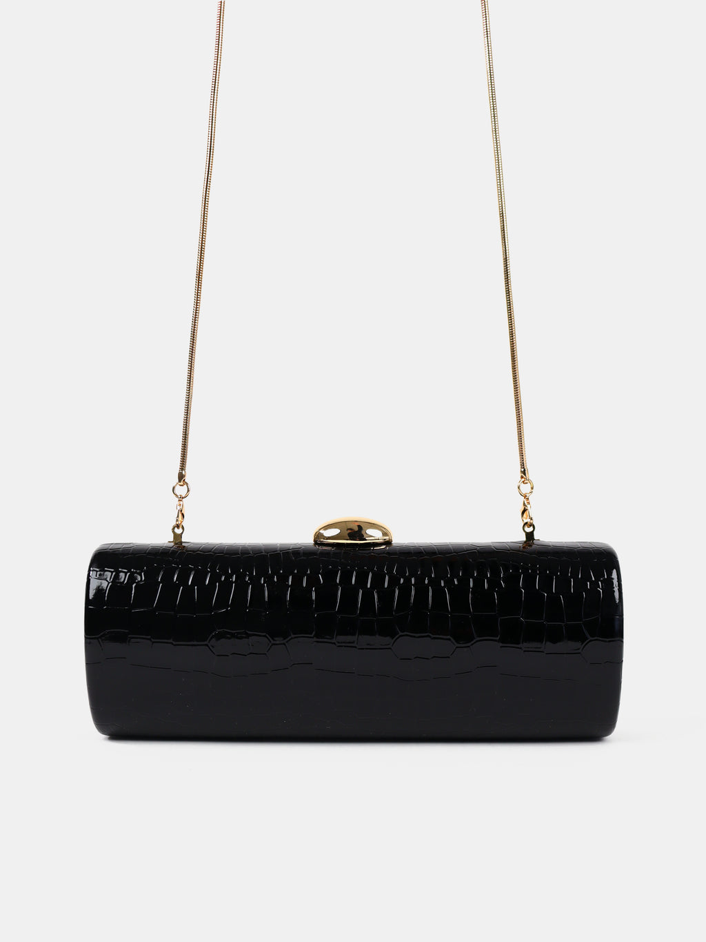 Karina Evening Clutch Bag - Black