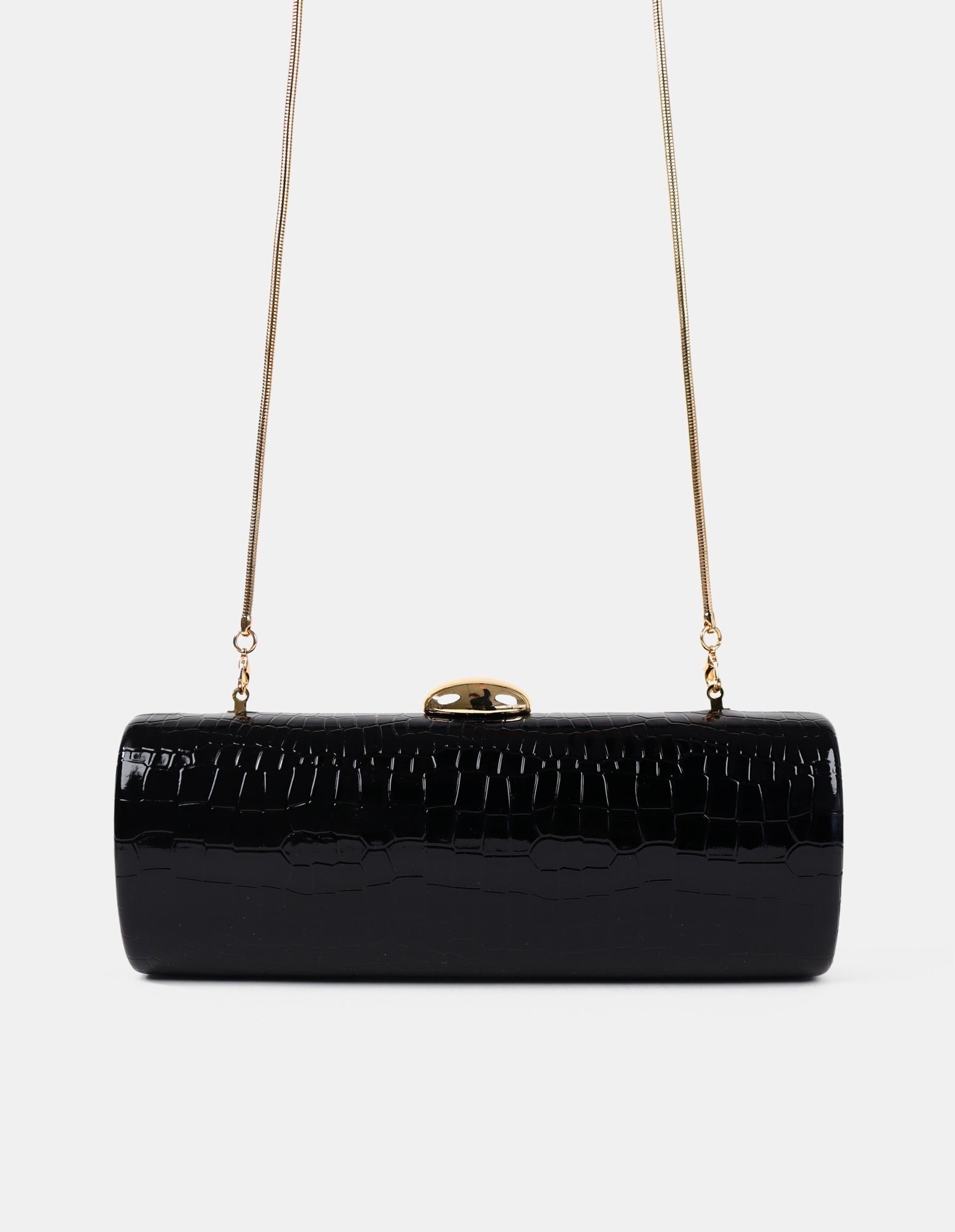Karina Evening Clutch Bag - Black