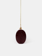 Karina Evening Clutch Bag - Burgundy