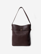 Leonie Belt Bucket Bag - Brown
