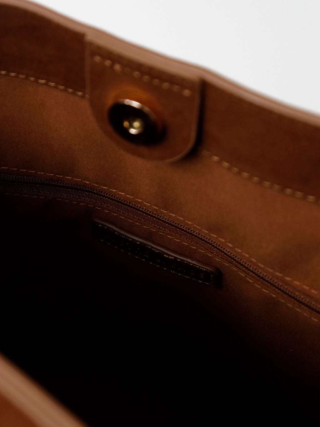 Leonie Belt Bucket Bag - Tan Suede