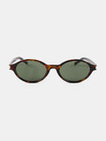 Lexi Oval Sunglasses - Tortoise