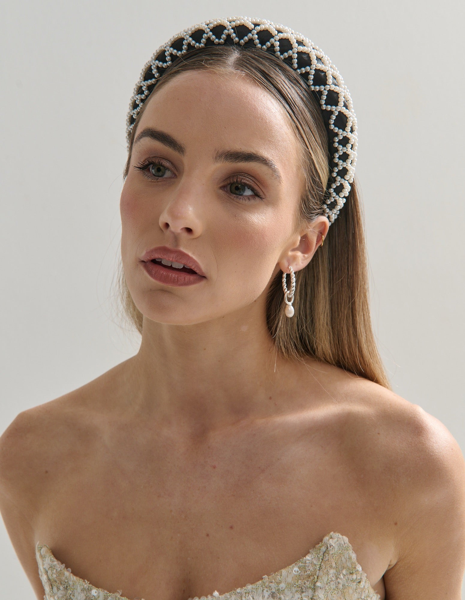 Lia Pearl Statement Headband