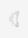 Liana Metal Hair Claw Clip - Silver