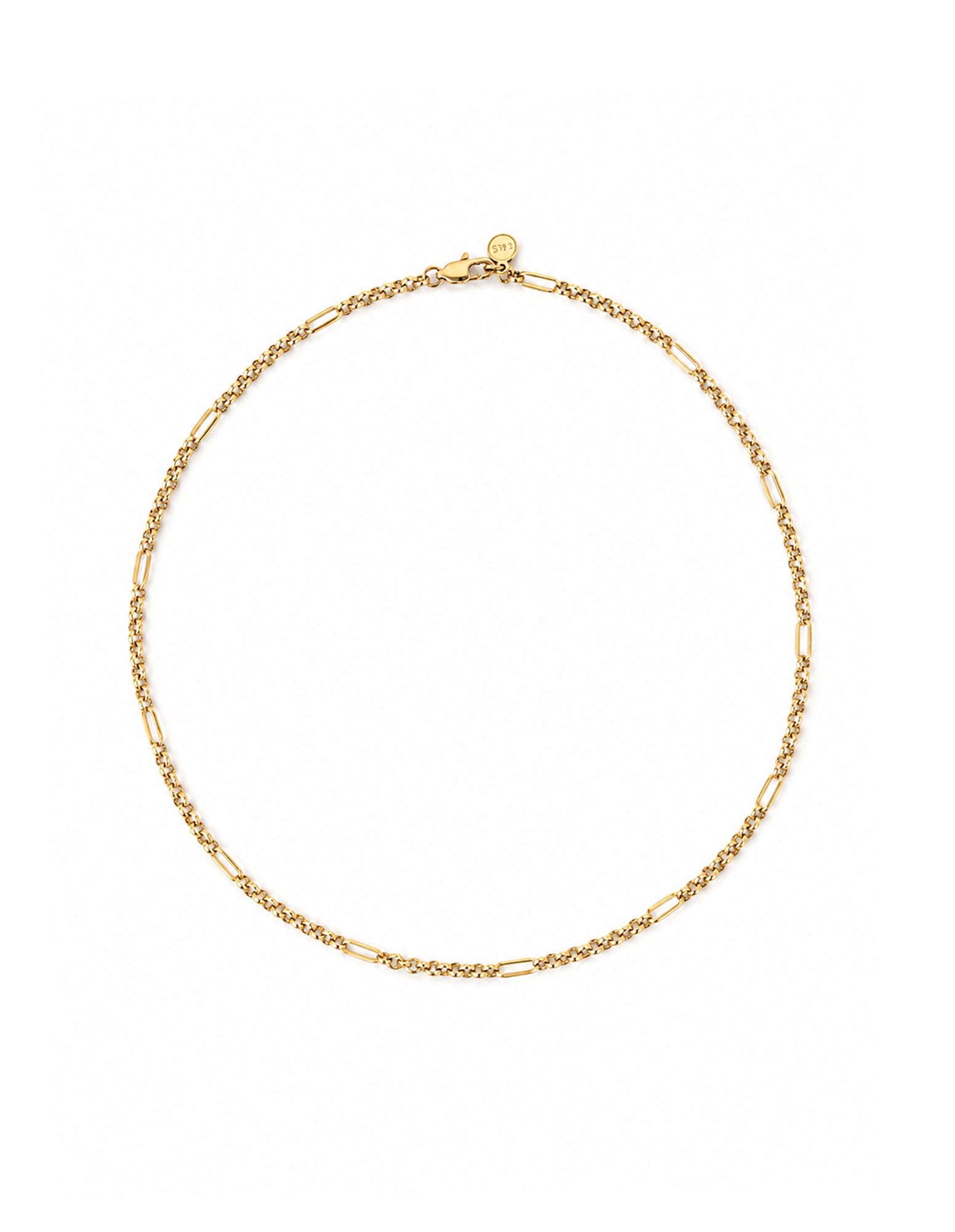 Link Chain Necklace - 18K Gold Plated
