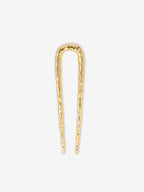Louise Hammered Pin in Gold