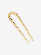 Louise Hammered Pin in Gold