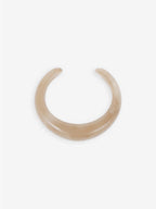 Lumi Resin Bangle - Cream