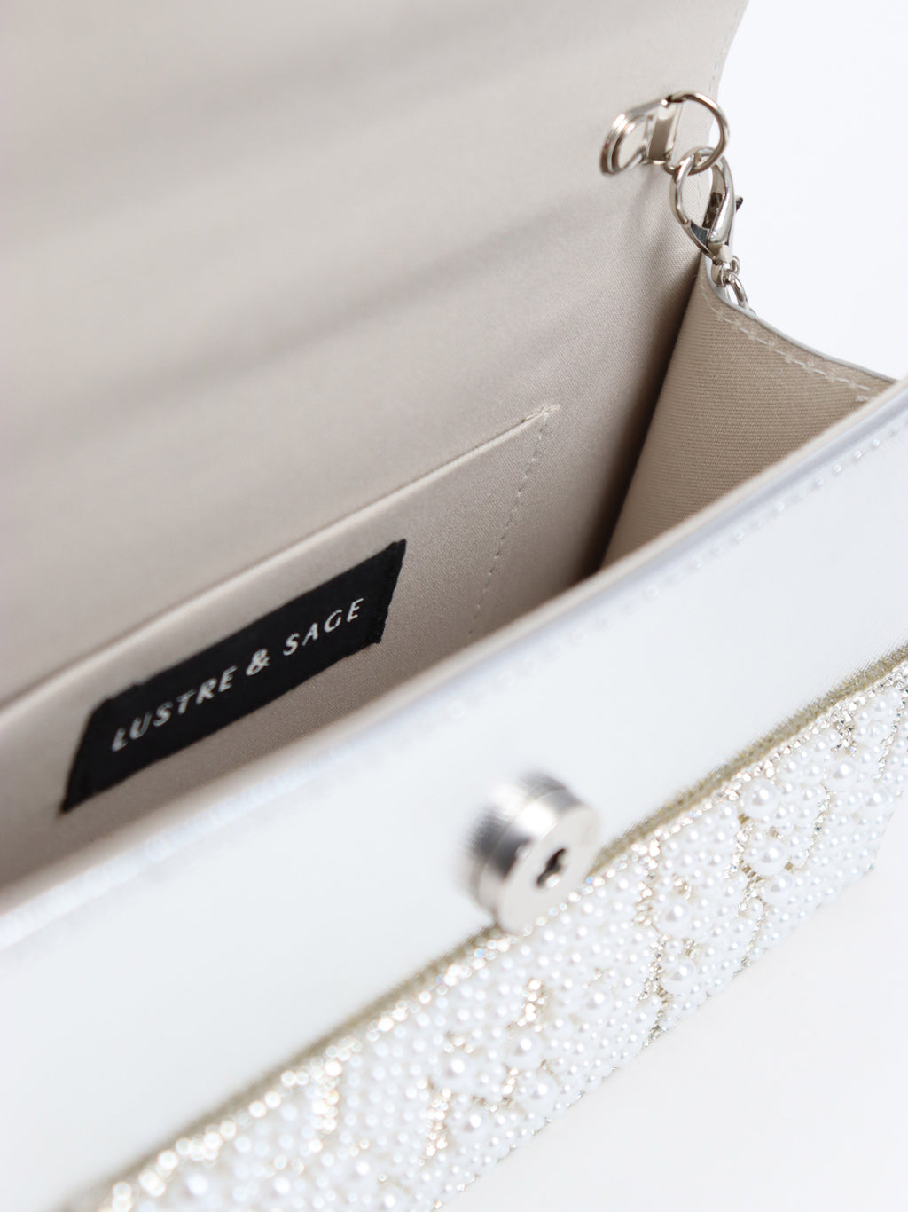 Lumière Pearl Top Handle Bag