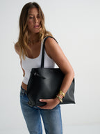 Mila Buckle Tote Bag
