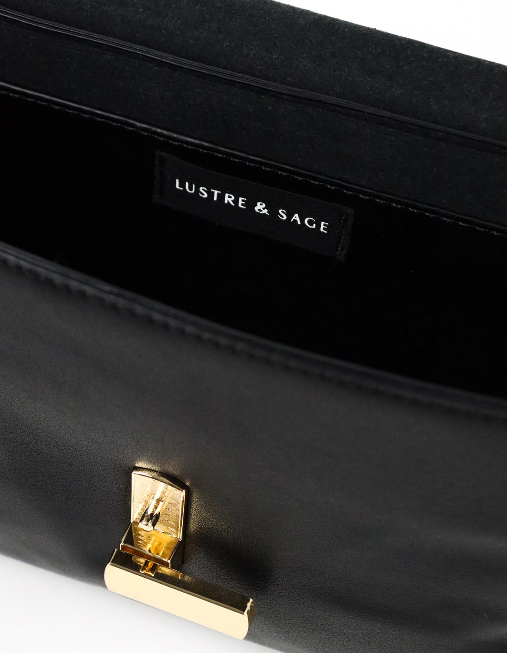 Nova Clutch Bag - Black