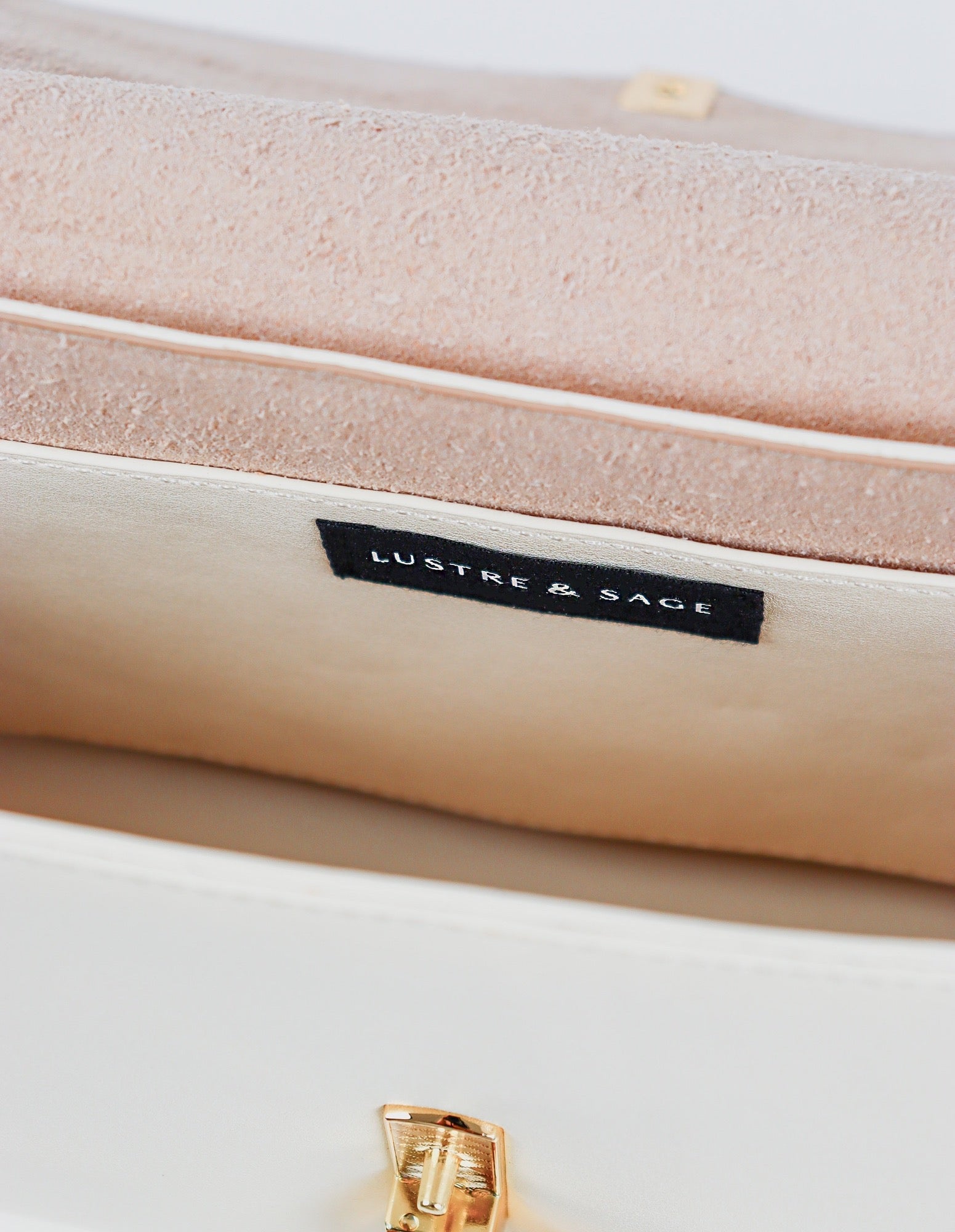 Nova Clutch Bag - White