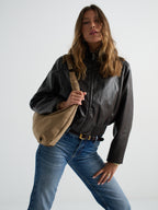 Organica Hobo Shoulder Bag - Taupe
