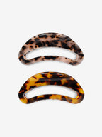 Oval Tort Hair Claw Clip