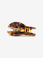 Oval Tort Hair Claw Clip