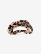 Oval Tort Hair Claw Clip