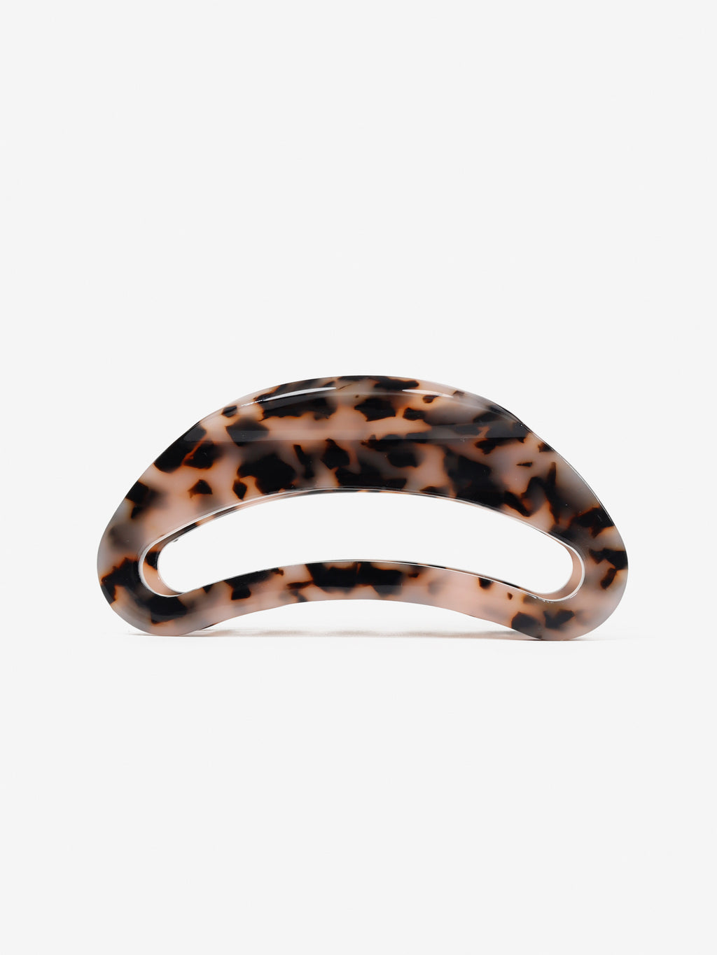 Oval Tort Hair Claw Clip