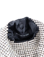 Paris Rhinestone Handbag In Silver
