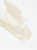 Petite Hair Claw Clip - Ivory