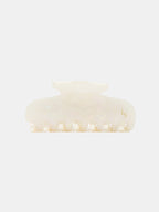 Petite Hair Claw Clip - Ivory