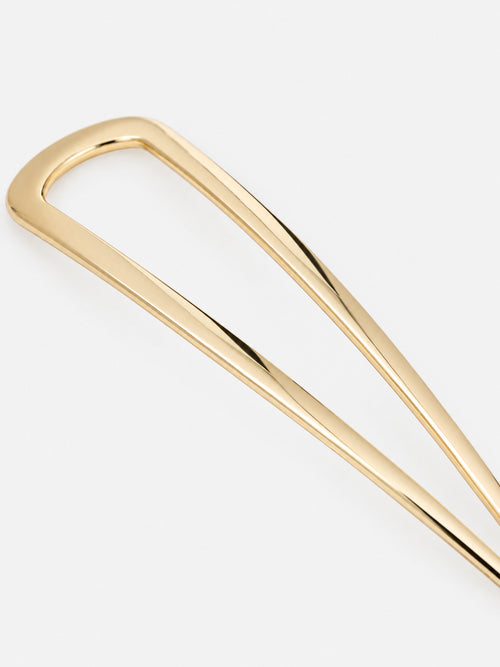 Pheobe Plain French Pin - Gold