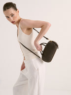 Piccola Crossbody Bag - Brown