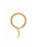 Popcorn Chain Bracelet - 18K Gold Plated