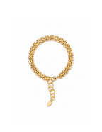 Popcorn Chain Bracelet - 18K Gold Plated