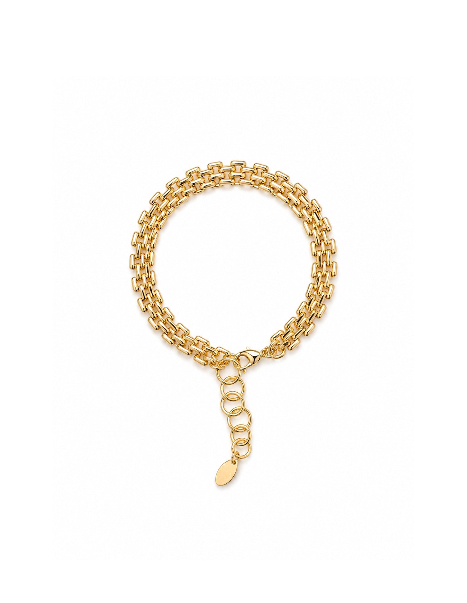 Popcorn Chain Bracelet - 18K Gold Plated