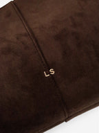 Remy Suede Shoulder Bag - Brown