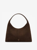 Remy Suede Shoulder Bag - Brown