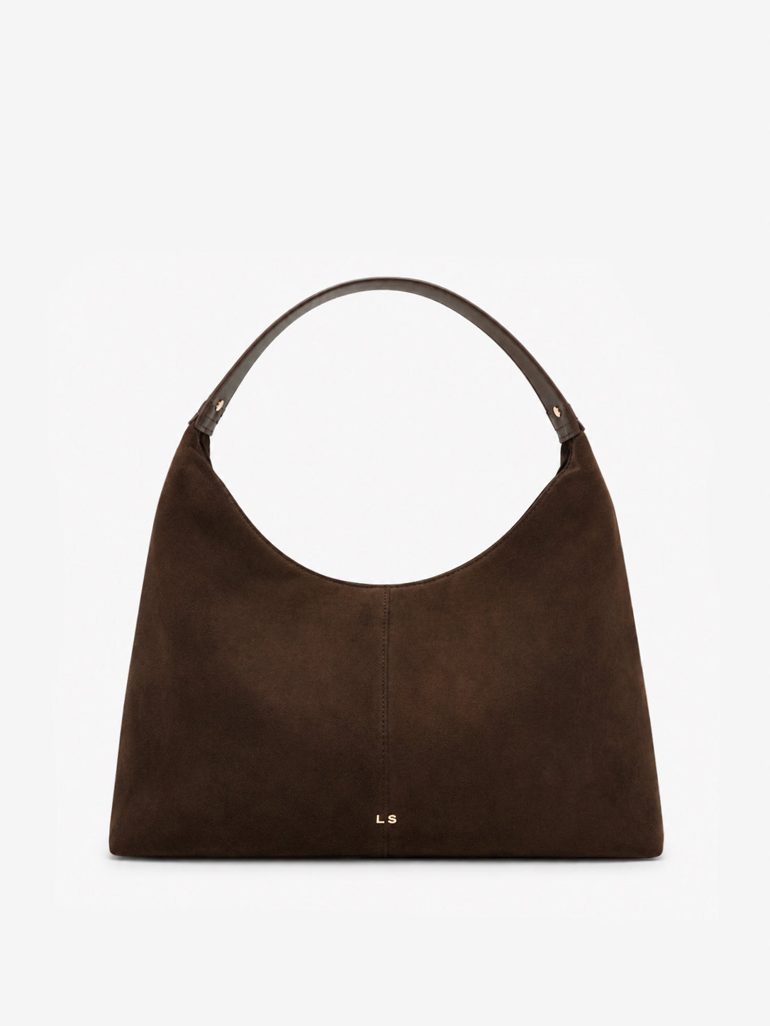 Remy Suede Shoulder Bag - Brown