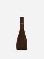 Remy Suede Shoulder Bag - Brown