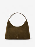 Remy Suede Shoulder Bag - Olive