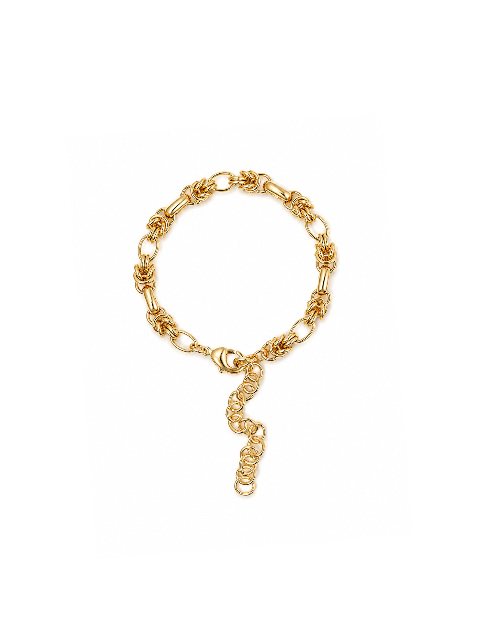 Rope Chain Bracelet - 18K Gold Plated
