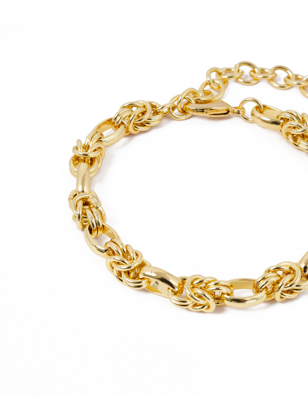 Rope Chain Bracelet - 18K Gold Plated