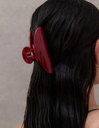 Ruby Hair Claw Clip