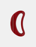 Ruby Oval Hair Claw Clip