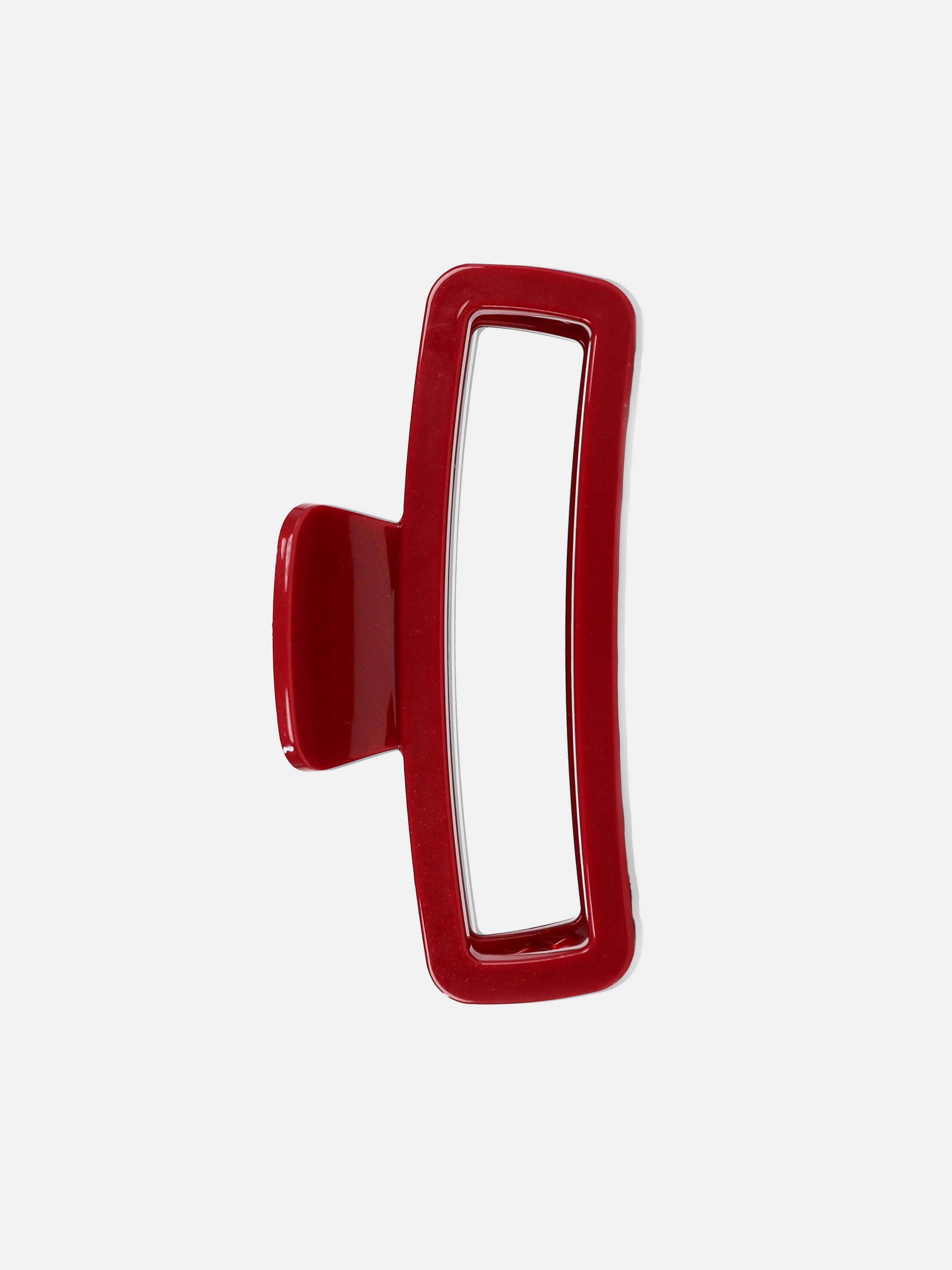 Ruby Square Hair Claw Clip
