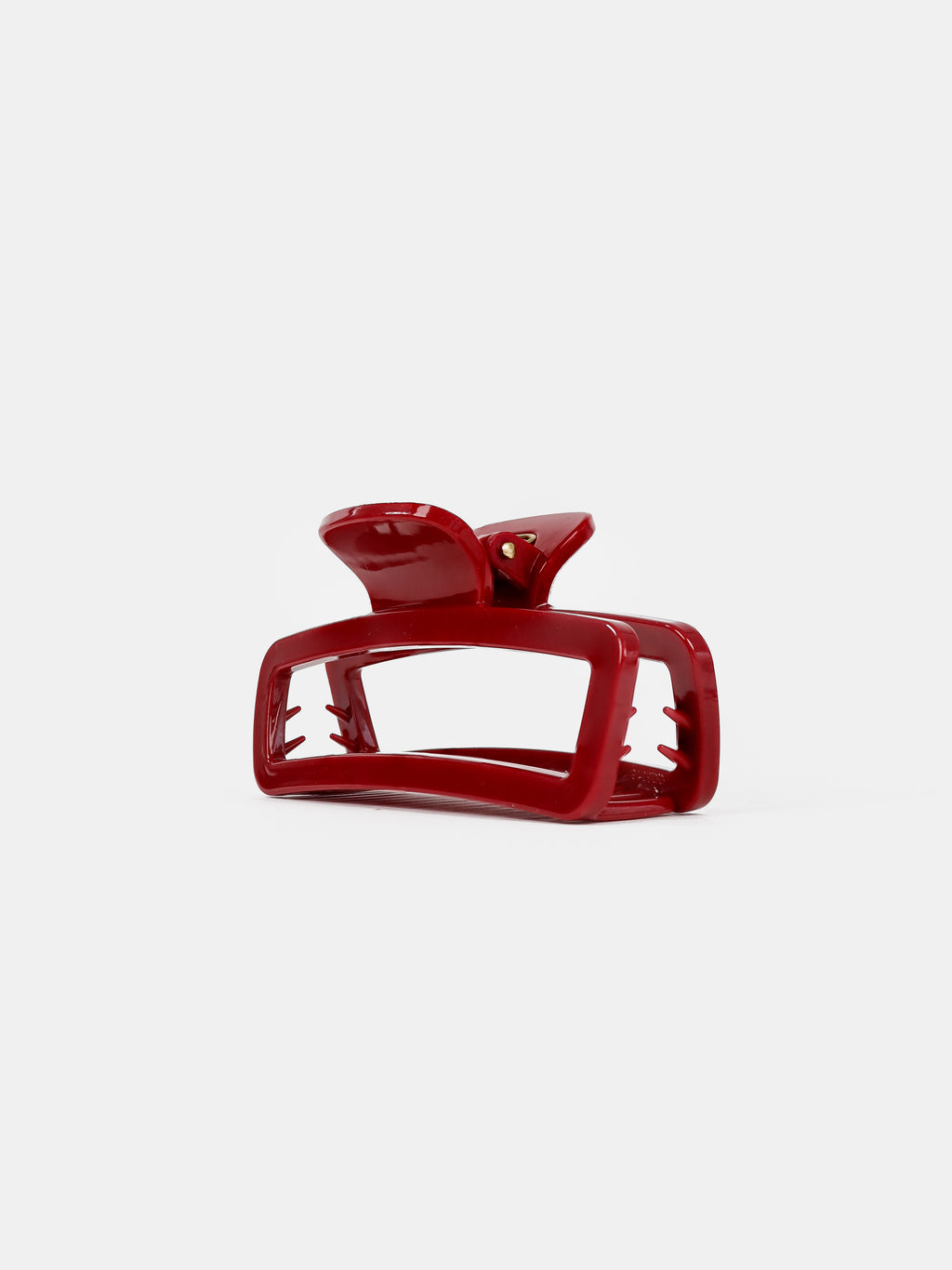 Ruby Square Hair Claw Clip