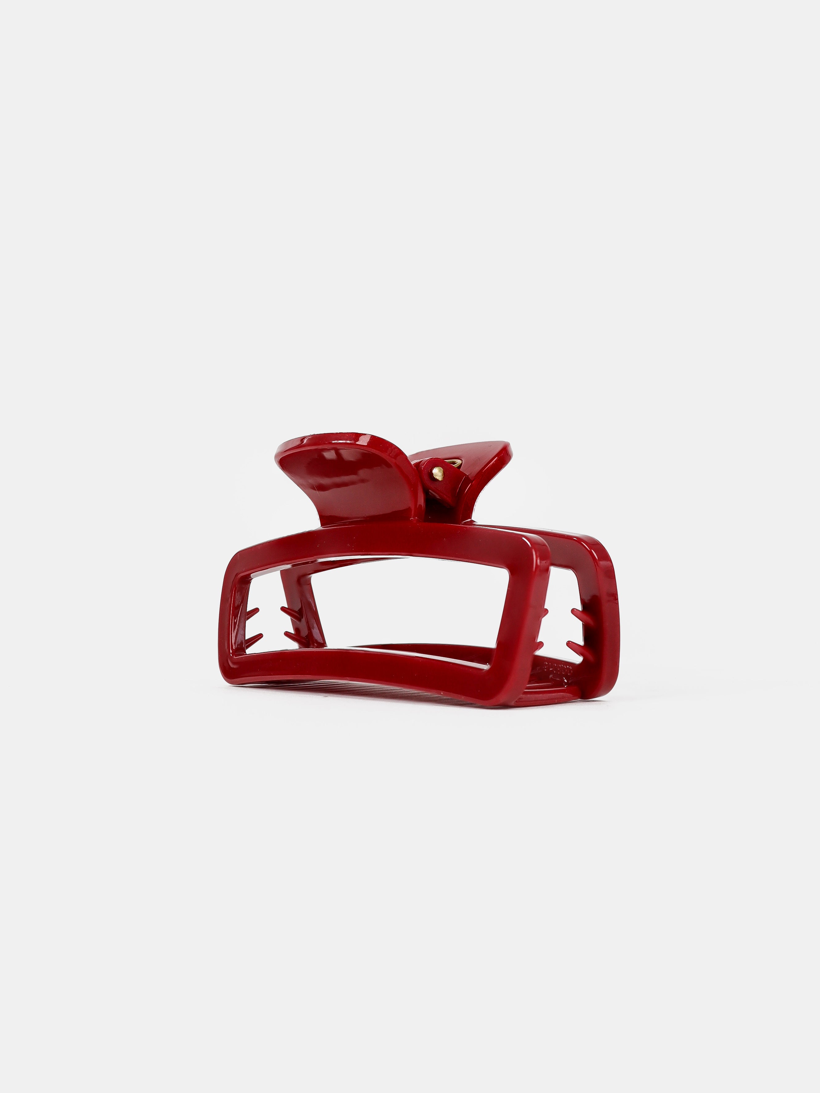 Ruby Square Hair Claw Clip