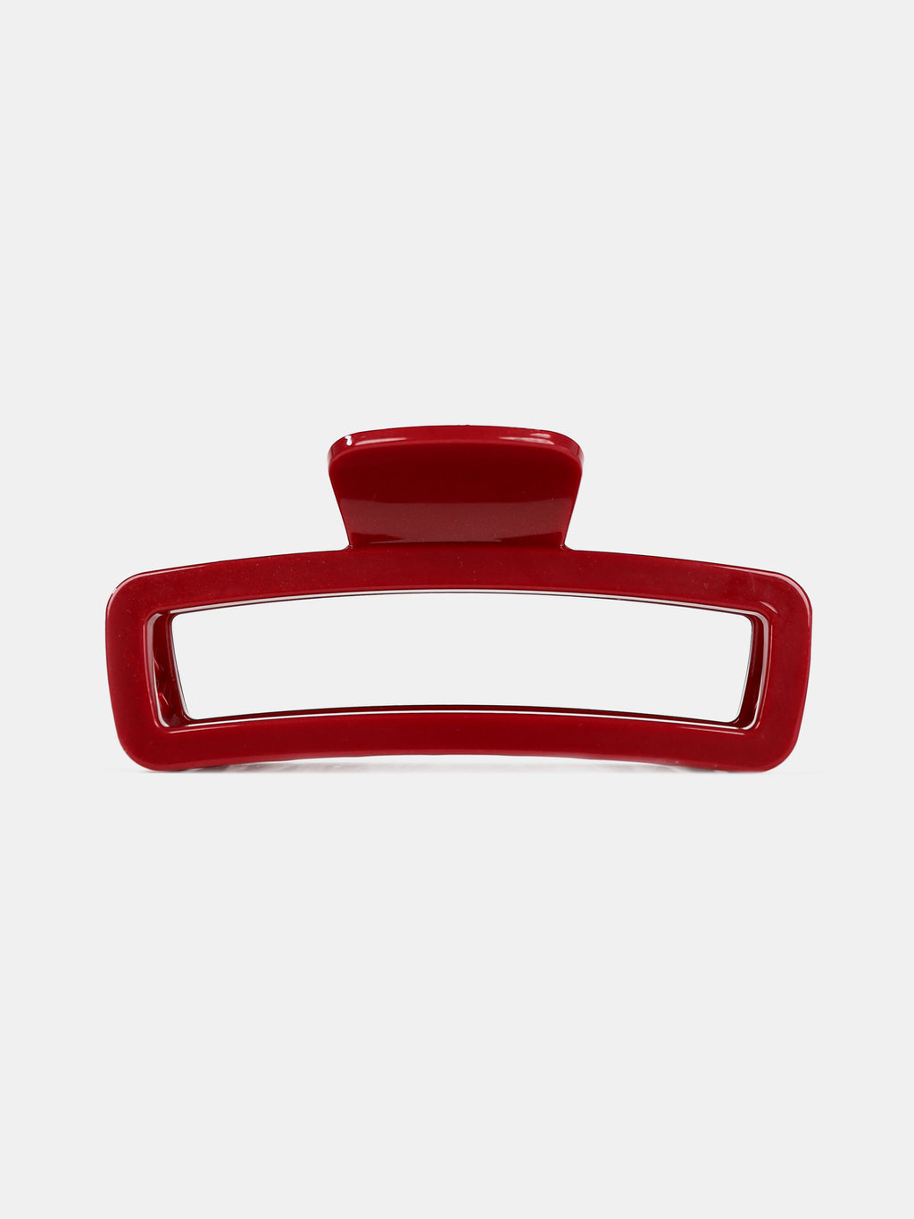 Ruby Square Hair Claw Clip