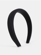 Satin Plain Padded Headband