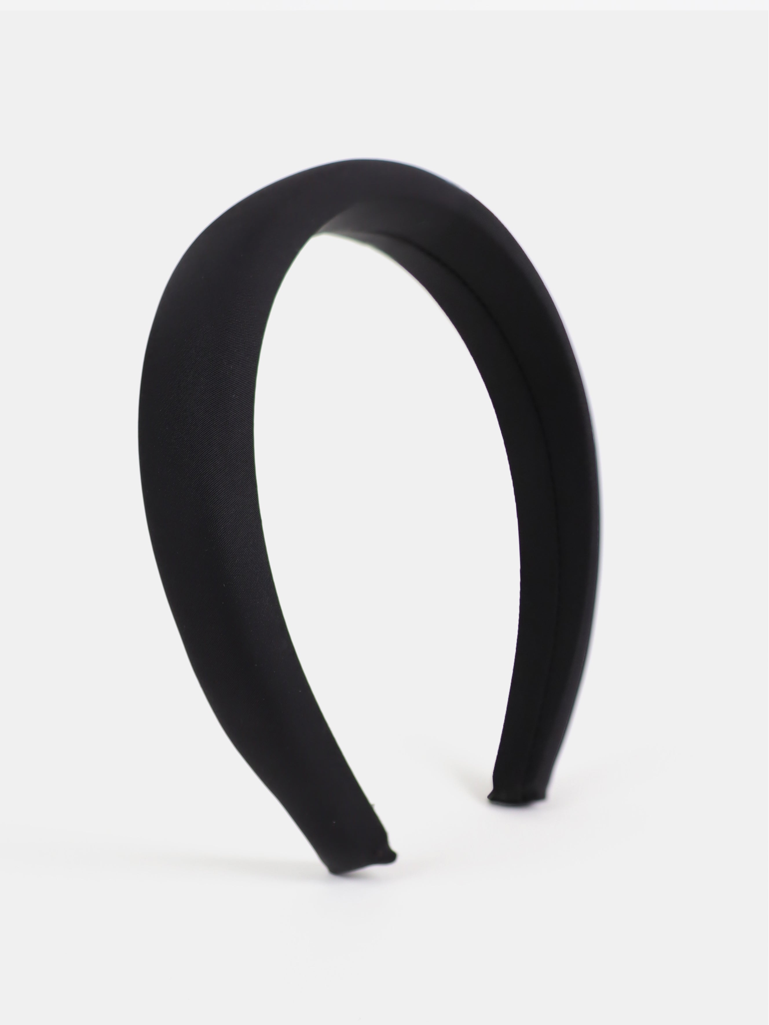 Satin Plain Padded Headband