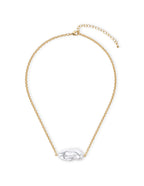 Seala Organic Pearl Choker - 18K Gold Plated