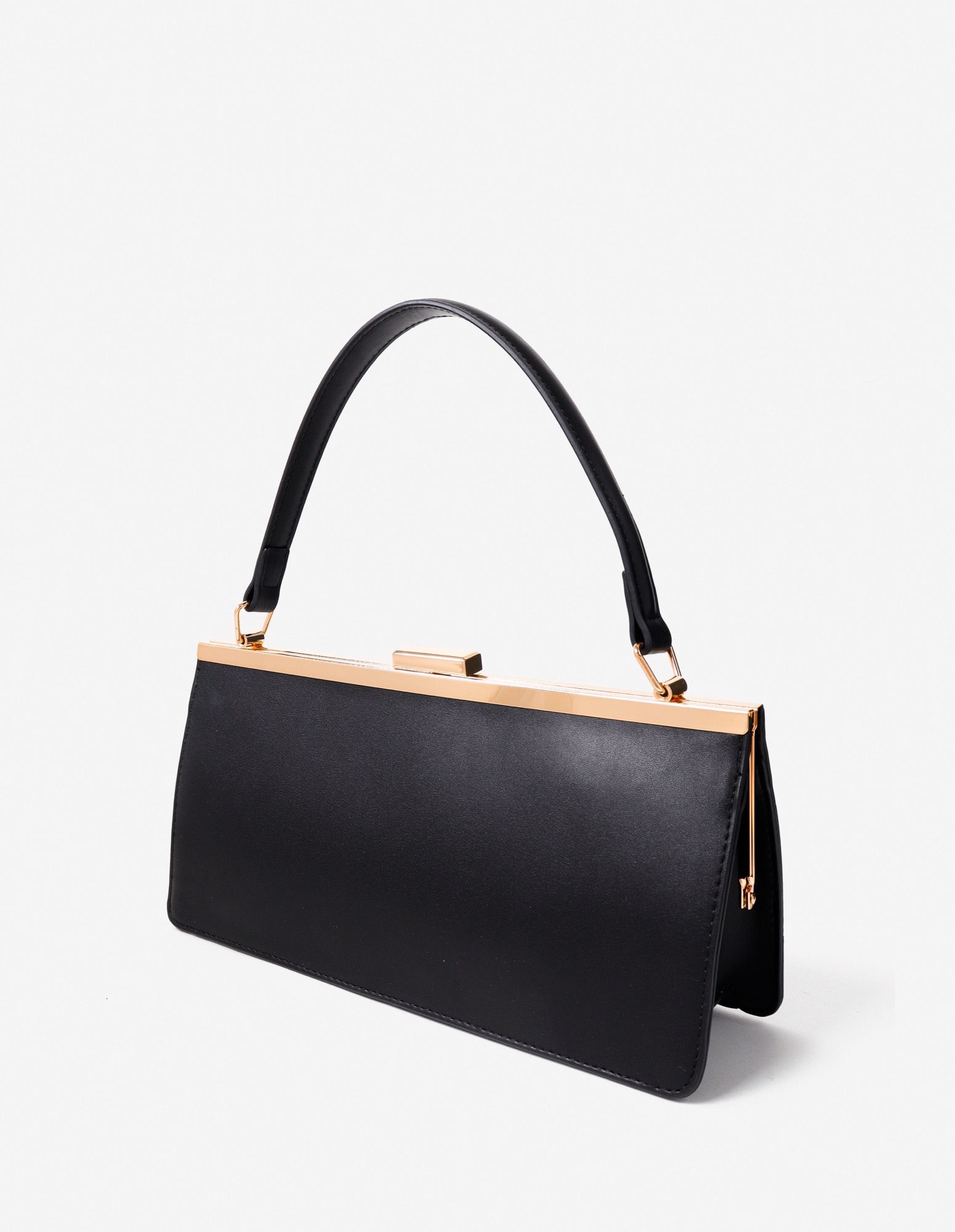 Solene Top Handle Handbag - Black